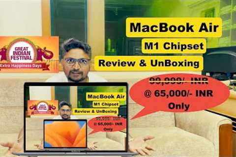 MacBook Air M1|| 65,500/- INR Only || UnBoxing in Marathi || 4K || @ Amazon