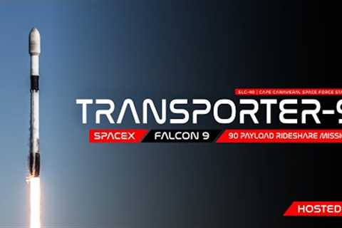 NOW! SpaceX Transporter-9 Launch