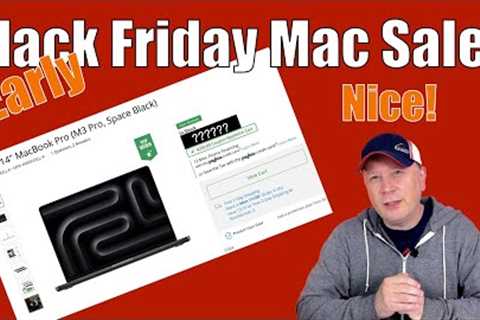 Early Black Friday Apple Mac Computer Deals
