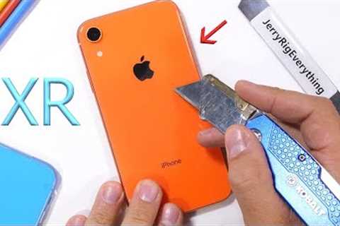 iPhone XR Durability Test - is the ''cheap'' iPhone weak?