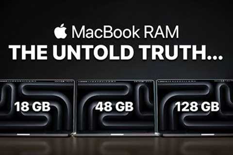 M3 MacBook Pro — How much RAM do you ACTUALLY need?