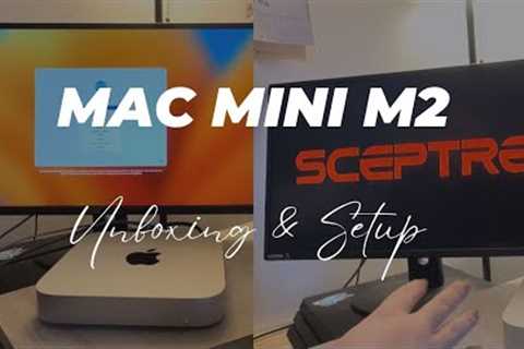Mac Mini M2 Unboxing & Setup