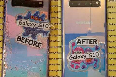 Does Galaxy S10 have glass back?