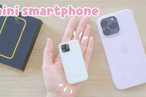 Coolest Mini iPhone 11 Pro - smallest iPhone Great Gift Kids business iLight 11 Pro Mini SmartPhone