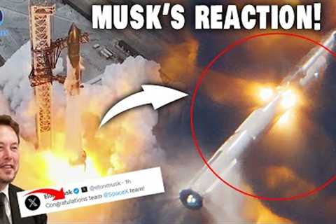 Starship IFT-2 launch testing Booster Explosion, Ship 25 Lost. Elon Musk''s reaction...