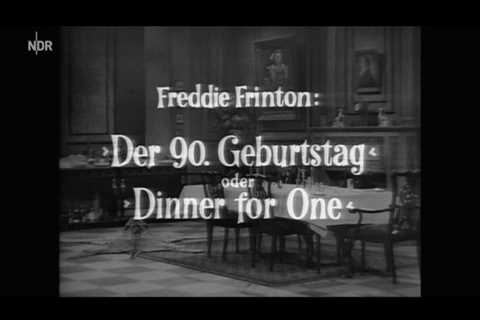 The Curious Tradition of Watching ‘Dinner for One’ on New Year’s Eve