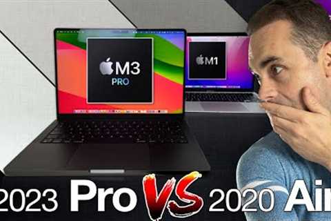 Apple MacBook Pro M3 pro review: workflow, video editing, export problem - M1 MacBook Air face-off