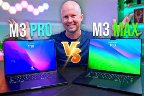 M3 Pro vs M3 Max for Video Editing - Just How Much Better IS the Max?