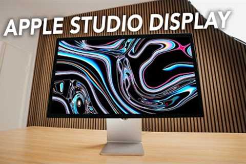 I finally bought the Apple Studio Display