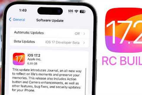 iOS 17.2 RC Released - What''s New?