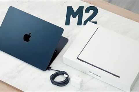 Apple MacBook Air M2 MIDNIGHT Unboxing & Hands On Reivew In detail - 2023 ???