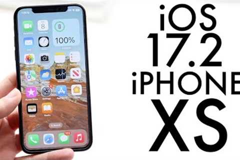 iOS 17.2 On iPhone XS! (Review)