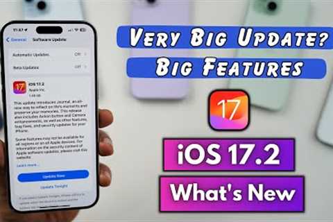 iOS 17.2 Big Update Released | What’s New? Should you update?