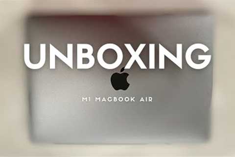 Unboxing M1 MacBook Air