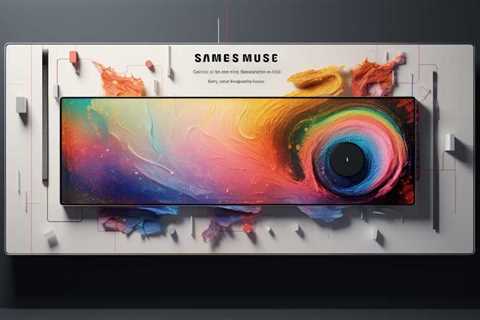 Samsung Unveils The Music Frame at CES 2024: A Speaker Disguised as Art