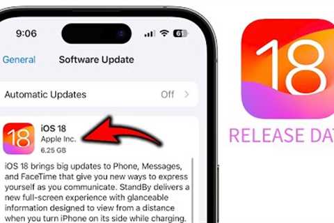 IOS 18 Update: New AI Features, Smarter Siri, Auto Imessage (IOS 18 Release Date)