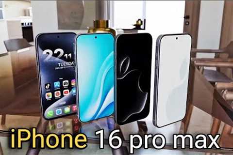 IPHONE 16 PRO MAX Features, Specs Leaks!