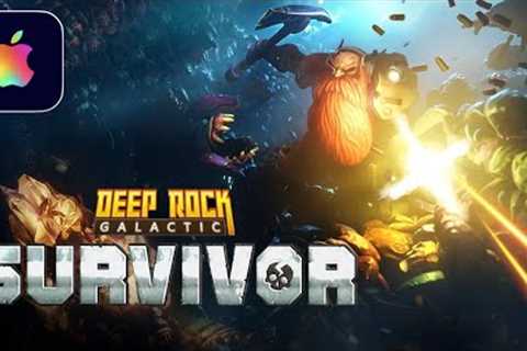 Deep Rock Galactic: Survivor on Mac! - 10 Minutes of Gameplay - (CrossOver 24) (M1 Pro)