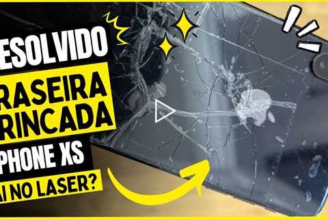 Vidro do iPhone Quebrado? Troca de Vidro iPhone XS com máquina laser #iphone #vidro #laser