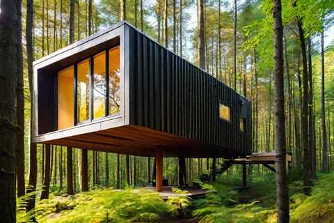 Chic Birdhouse-Inspired Cabin Soars in Dutch Forest