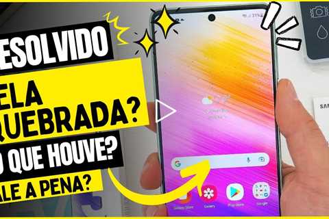 Celular Samsung com tela preta ou sem imagem? COMO RESOLVER | Troca de Tela Frontal Samsung A73 5G