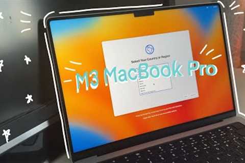 M3 MacBook Pro (Silver) UNBOXING