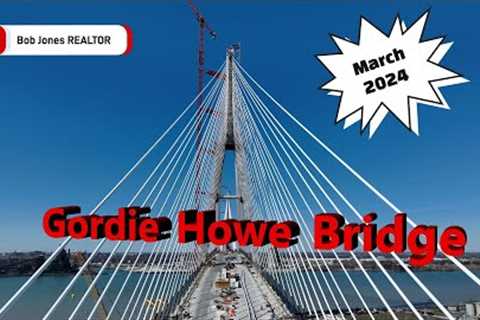 Unveiling Latest Gordie Howe Bridge Progress