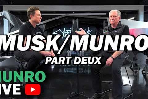 Elon Musk and Sandy Munro discuss the Cybertruck!