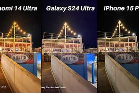 Xiaomi 14 Ultra Vs Galaxy S24 Ultra Vs iPhone 15 Pro Max Camera Comparison