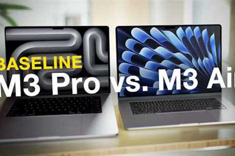 M3 MacBook AIR vs M3 MacBook PRO: Real World Differences!