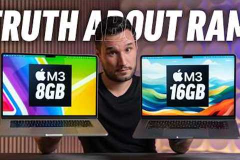 M3 MacBook Air 8GB vs 16GB RAM - Apple FIXED the base model?