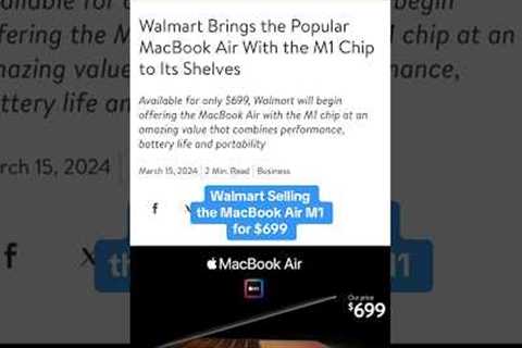 We know we shouldn''t; but at $699 a M1 MacBook Air isn''t bad
