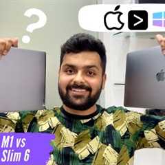 MacBook Air M1 vs Windows Laptop ft Lenovo Yoga Slim 6 - Best Laptop Under 60000?