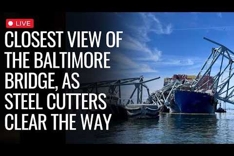 Baltimore Bridge News LIVE | Steel Cutter Crews Remove Debris Of Bridge From The Water | TN World