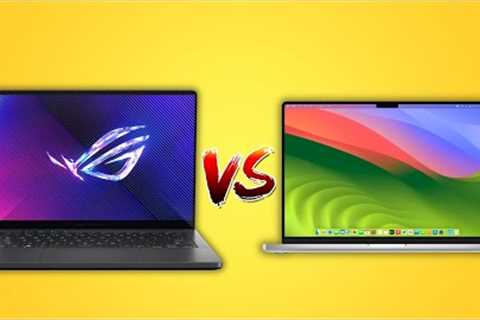 Testing out Windows vs MacBook gaming - ROG G14 vs M3 Pro