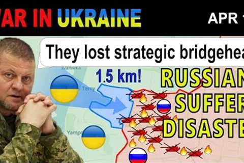 13 Apr: RUSSIANS LOSE 106 TANKS & AFVs, AND 1.5 KM OF THE GROUND! | War in Ukraine