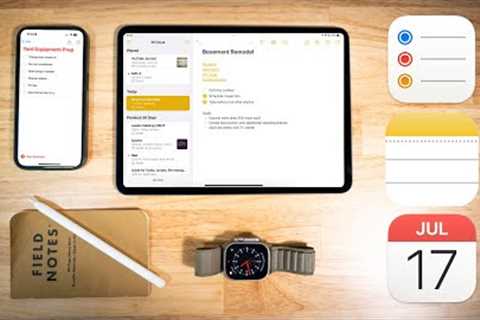 The Ultimate Apple Productivity Setup - Capture, Organize, Take Action