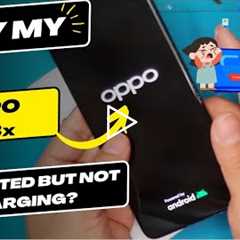 Why is my Oppo A58x connected but not charging - OPPO charging port replacement