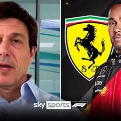 Not a surprise | Toto Wolff on Lewis Hamilton''s SHOCK Ferrari move 🤯