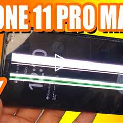 ANNOYING WHITE LINES! iPhone 11 Pro Max Screen Replacement | Sydney CBD Repair Centre