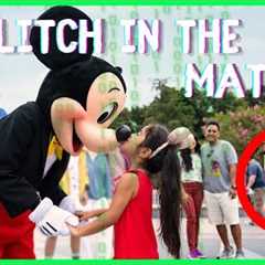 A Glitch In The Matrix Caught On Camera At Disneyland #shorts