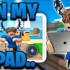 MM2 Player Tried IPAD For The FIRST TIME.. (Murder Mystery 2)