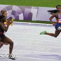 Sha’Carri Richardson''s blistering, come-from-behind anchor leg ices 4x100m gold | Paris Olympics