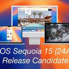 macOS Sequoia 15 Release Candidate: Bug Fixes, Changes and More.