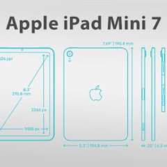 Apple iPad Mini 7 Leaks Release Features & Pricing - DELAYED AGAIN?