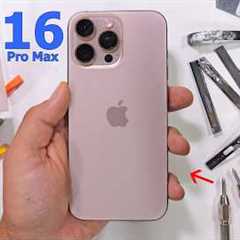 iPhone 16 Pro MAX Durability Test - Apple tried hard this year...