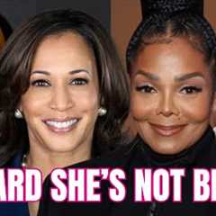 Janet Jackson Heard Kamala’s NOT BLACK & Black Media Ran Interference