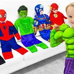 Chris became superheroes and helps his friends