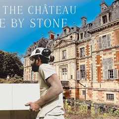 Saving the château stone by stone.