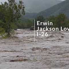 Flooding Day 2  Sept 27 2024 Erwin TN